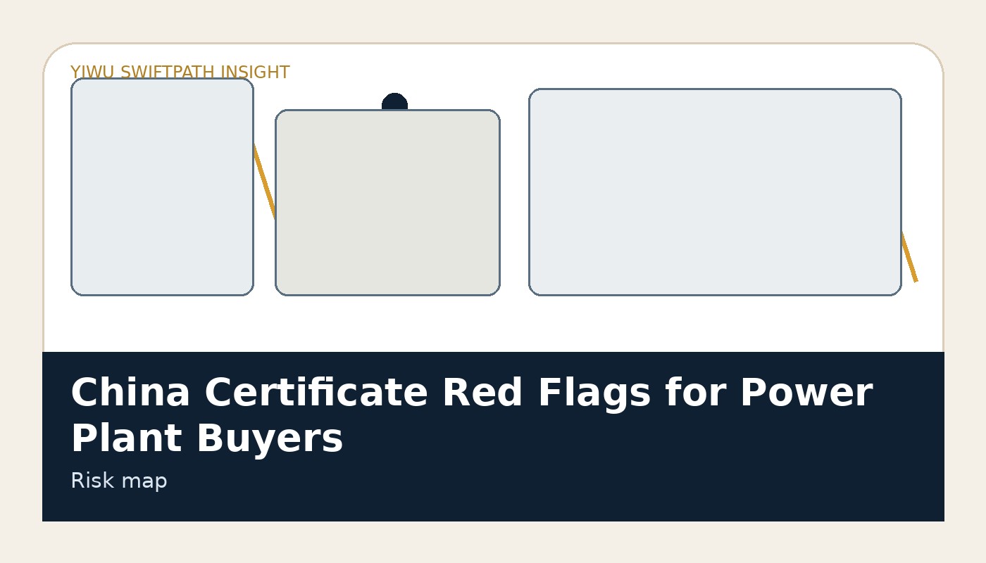 China Certificate Red Flags for Power Plant Buyers image 1