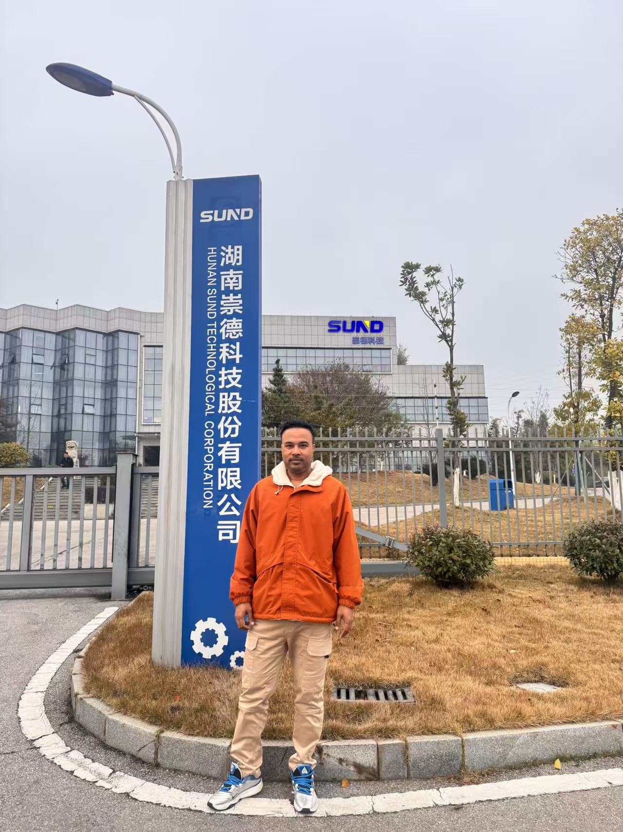 SUND bearing factory exterior visit and manufacturer capability check for power plant direct procurement project
