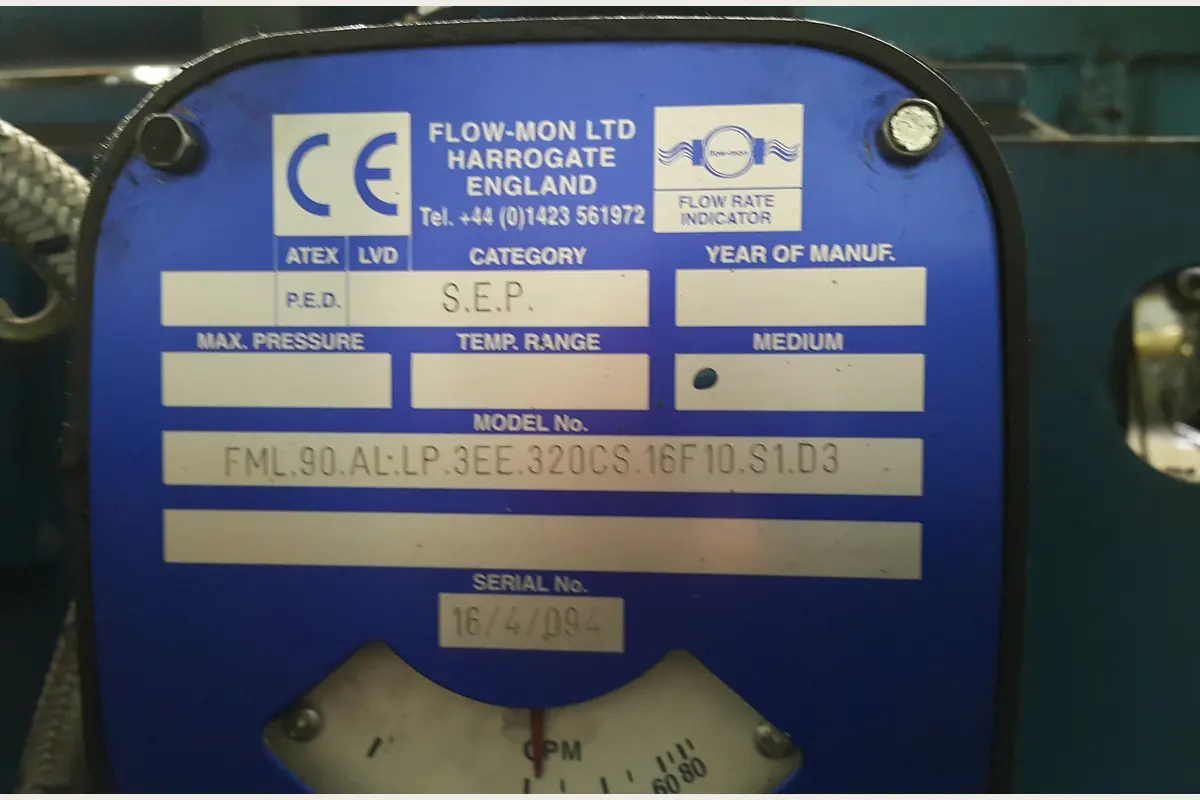 Flow Meter PR 34966 for metering, automation and industrial control, team-handled supply reference
