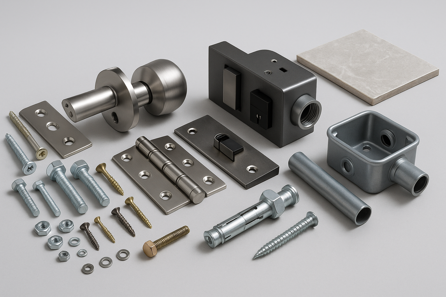 Building hardware items